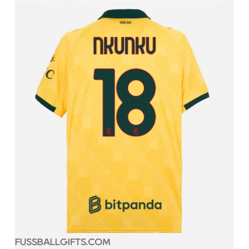AC Milan Christopher Nkunku #18 Fußballbekleidung 3rd trikot 2025-26 Kurzarm
